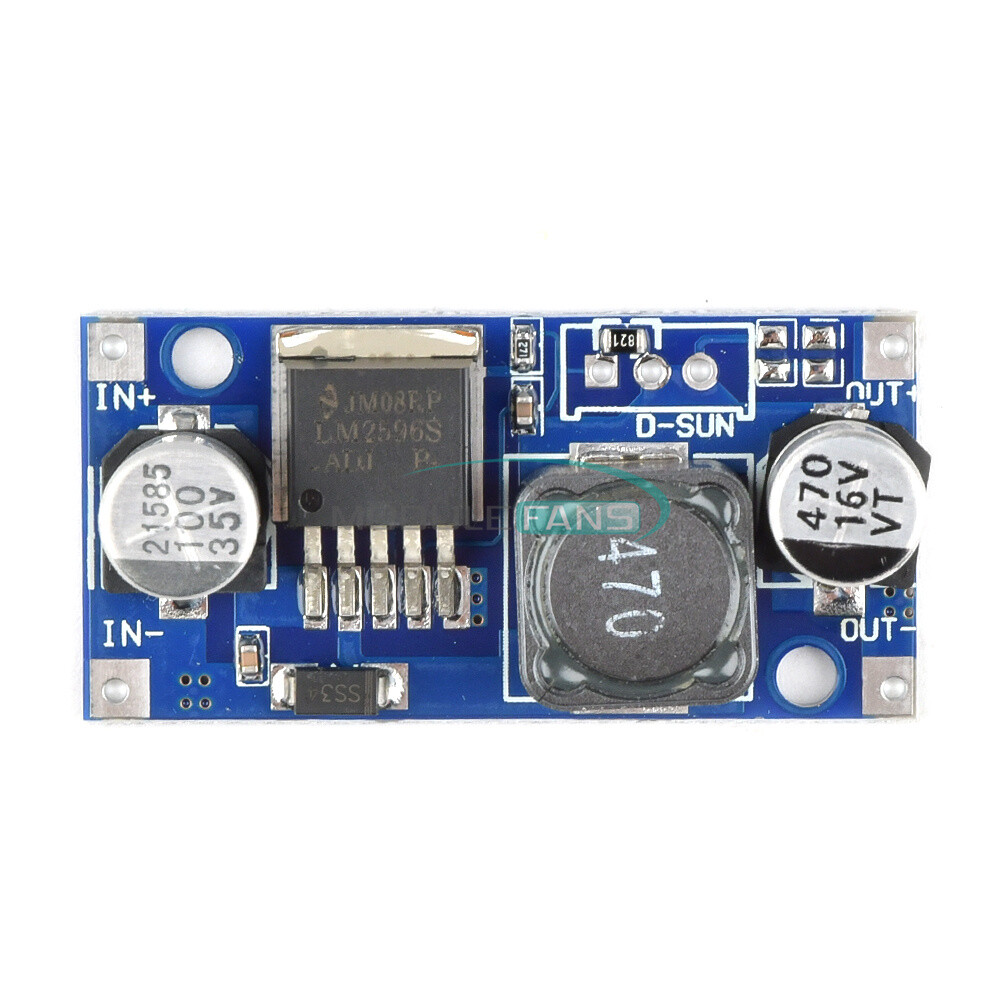 LM2596S DC-DC Step-down Power Regulator Converter Module 3A 12/5/3.3V Output