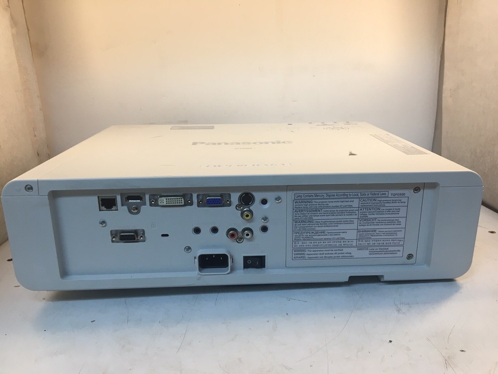 Panasonic LCD PROJECTER PT-FW430U Tested & Working Please see description