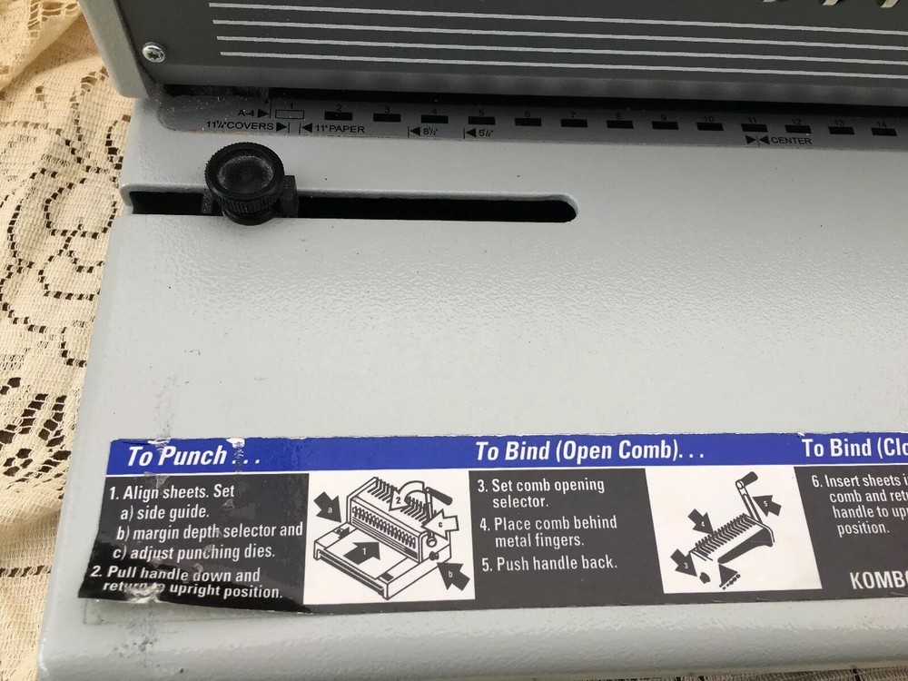 Heavy Duty Binding System Ibico Kombo OFPo198