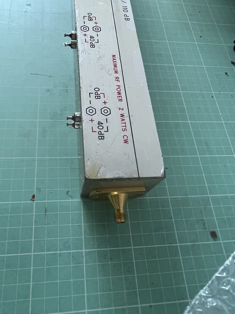 HP 33305B PROGRAMMABLE ATTENUATOR 110db