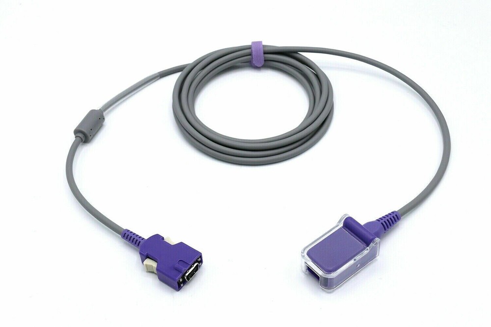 GE , MINDRAY DOC-10 Spo2 Adapter Cable Compatible - Same Day Shipping