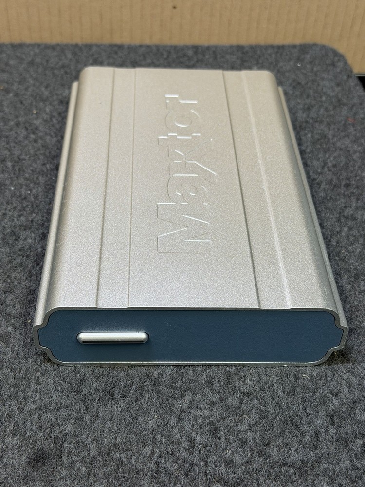 Maxtor One Touch 250 GB Backup External Drive (MAC or PC) Tested W/ Cords