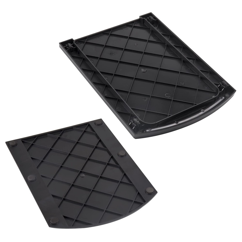 Bruvoalon Kitchen Appliance Sliding Tray, Slider for Coffee 2 Pack, 2 Pack