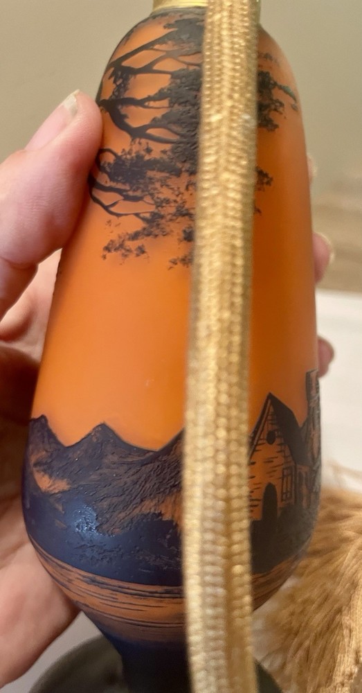 Richard Cameo Glass Perfume Atomizer