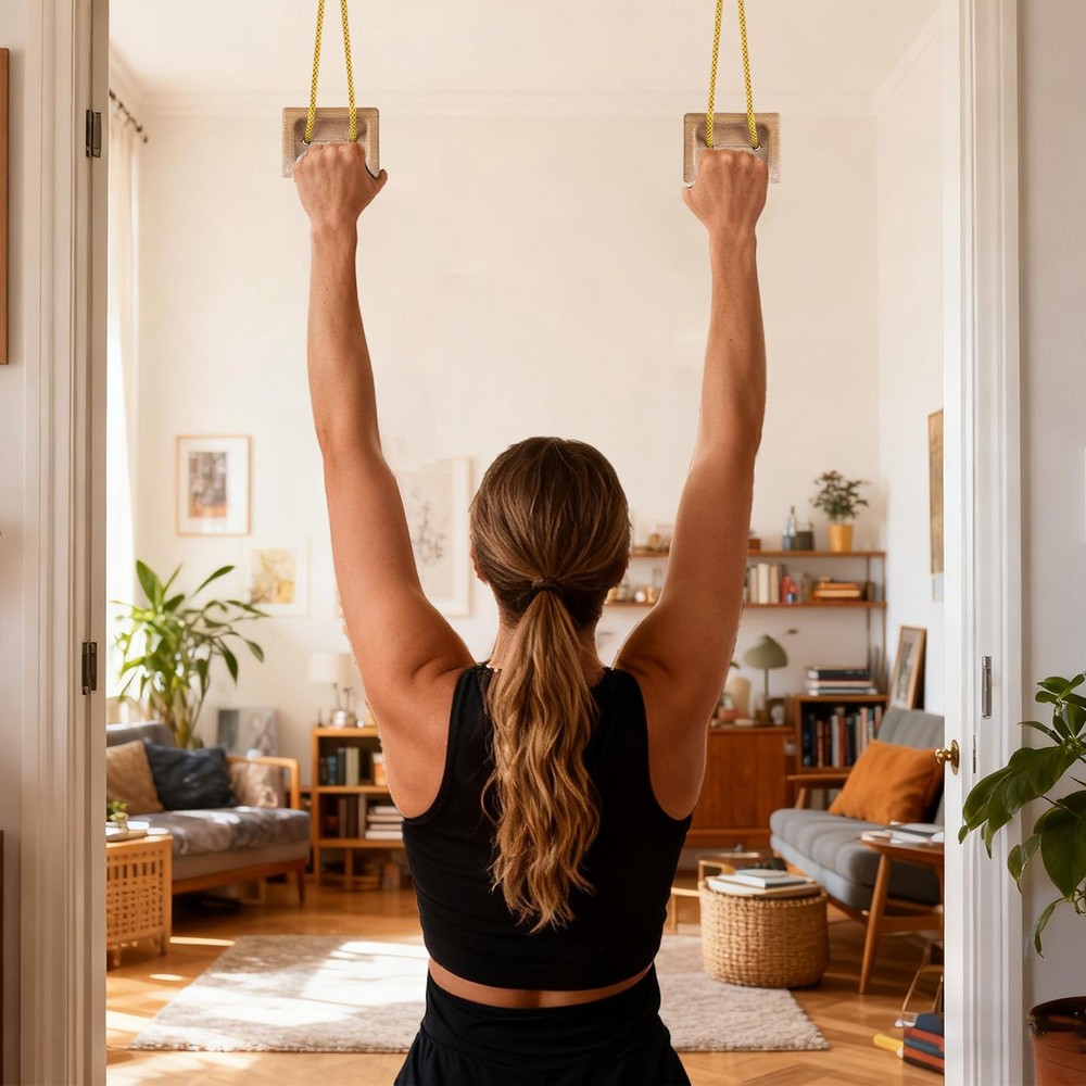 Hangboard for Climbing 1 Pair Wooden Fingerboard Pull Climbing Board