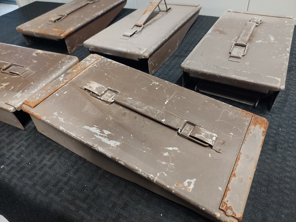 5 quantity 50 Cal Ammo Can Lids - Lids Only