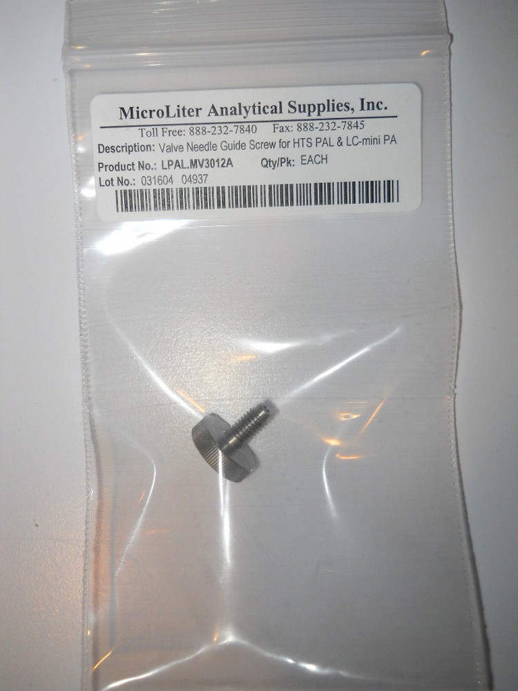 MicroLiter Analytical Valve Needle Guide for HTS PAL & LC-Mini, LPAL.MV3012A