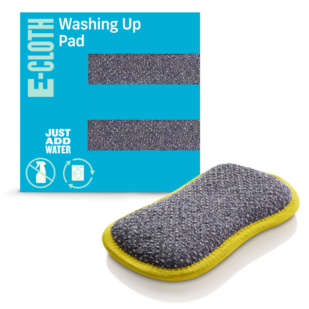 E-CLOTH Washing Up Pads - Yellow