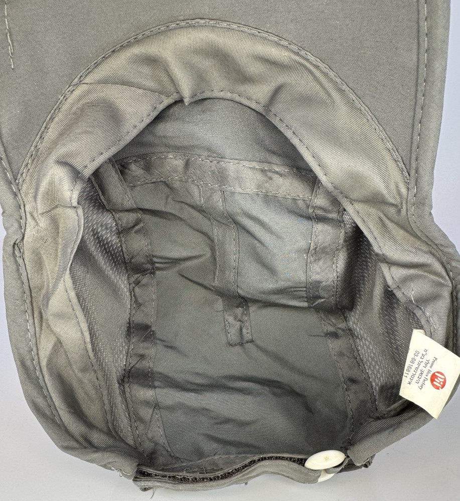 Vintage Swatch Running Lightweight Cap Gray One Size Adjustable Fast Drying Hat