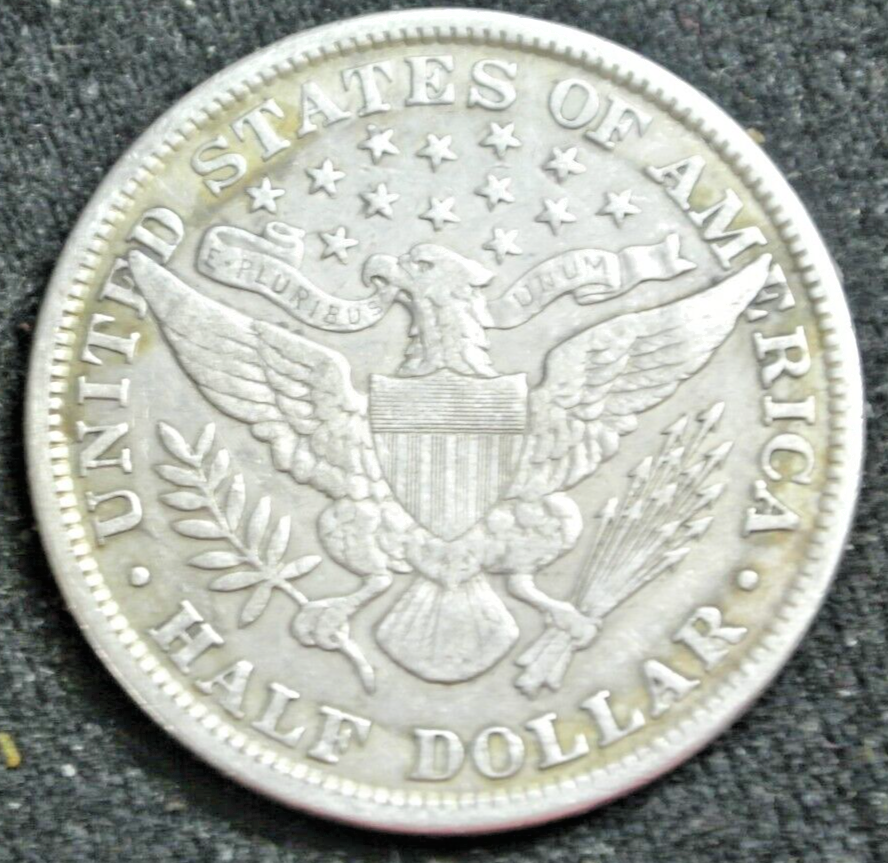 1909 Barber Half Dollar 50c Better Grade VF-XF NICE