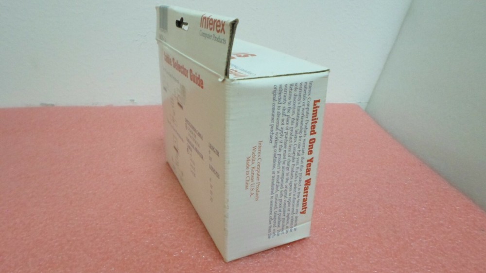 NOB INTEREX MDS-1A EXTERNAL 2 WAY DATA SWITCH