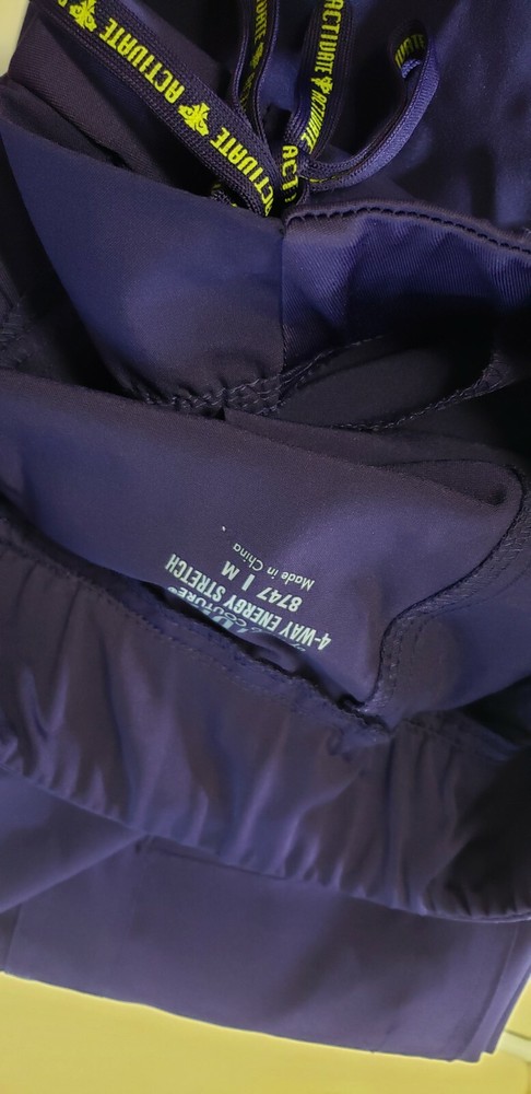 MED COUTURE ACTIVATE SCRUB SET PURPLE