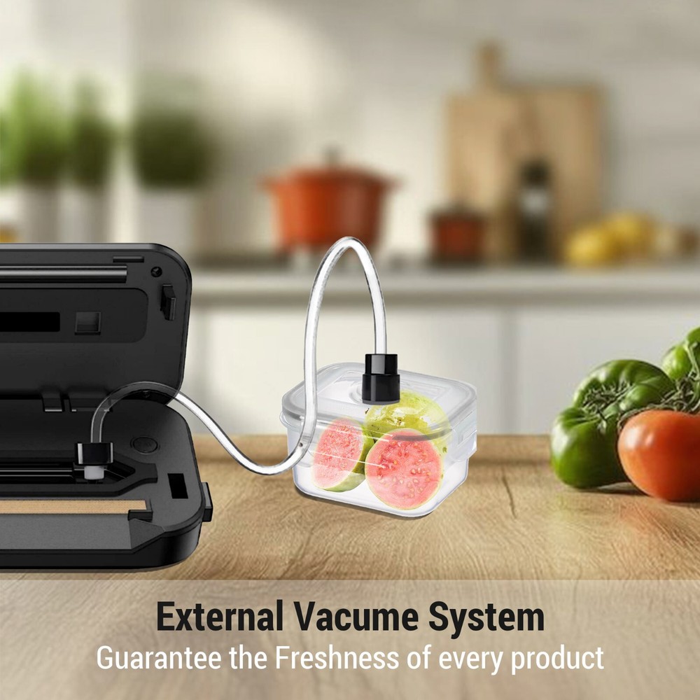 Vacuum Sealer Machine | Automatic Food Sealing System | Compact Design