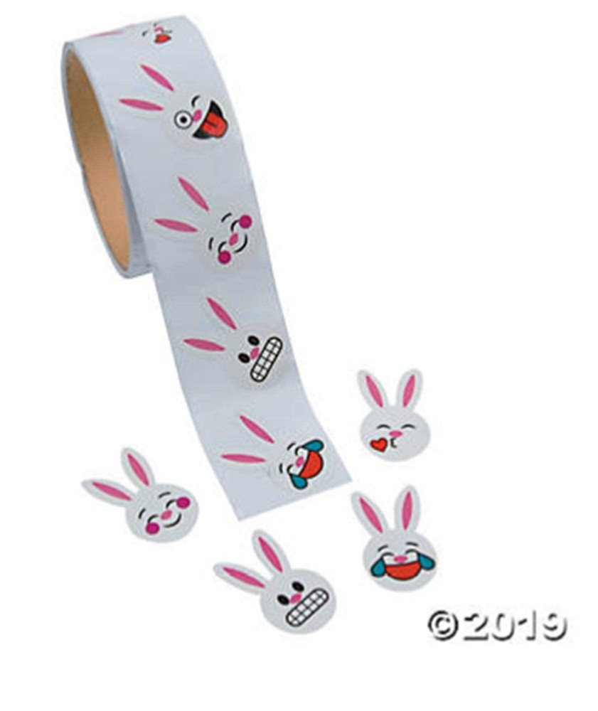 Funny Faces Plastic Egg Bundle - 15 Eggs, 6 Stamps, Bonus Stickers Easter Party