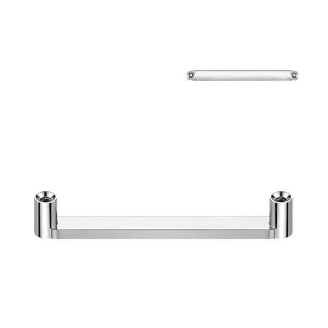 G23 Solid Titanium 16G Bar Flat Staple Barbell Surface Piercing Jewelry - 1 PC