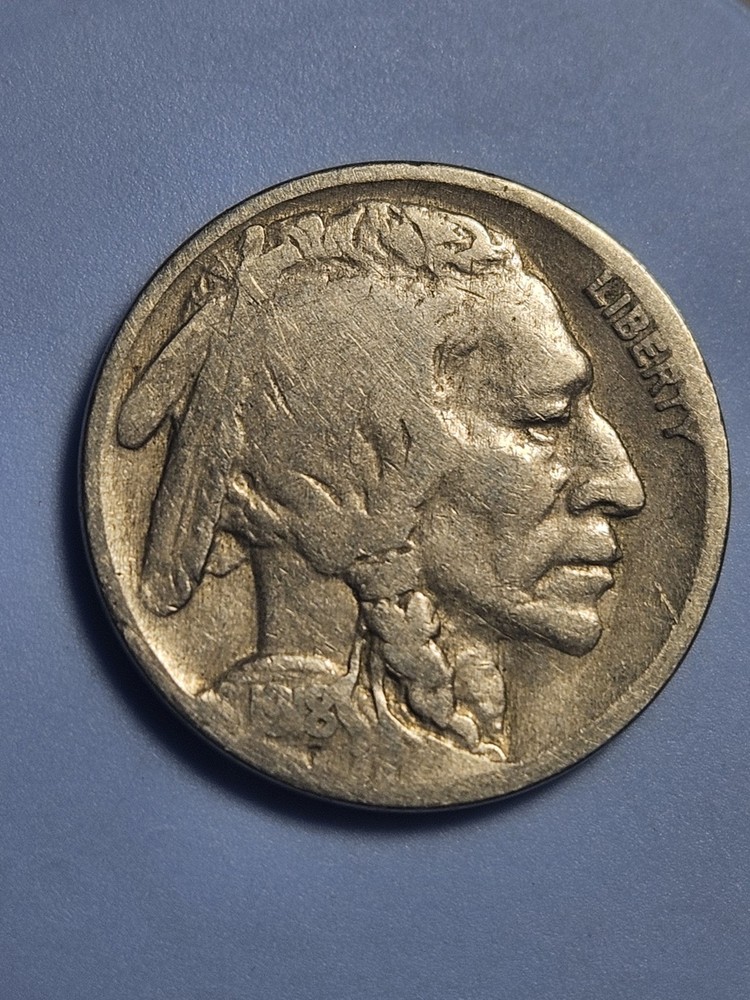 1918 P Buffalo Nickel #1085