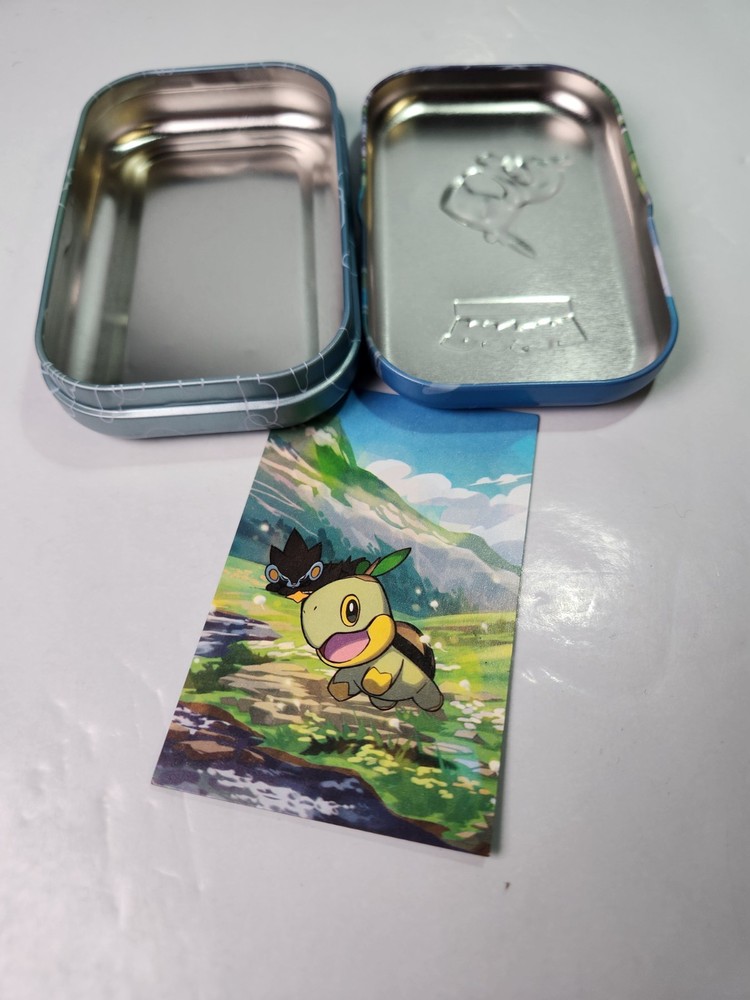 TURTWIG SINNOH STARS MINI TIN EMPTY