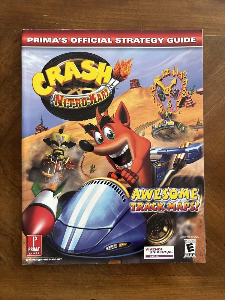 Crash Nitro Kart Prima’s Official Strategy Guide