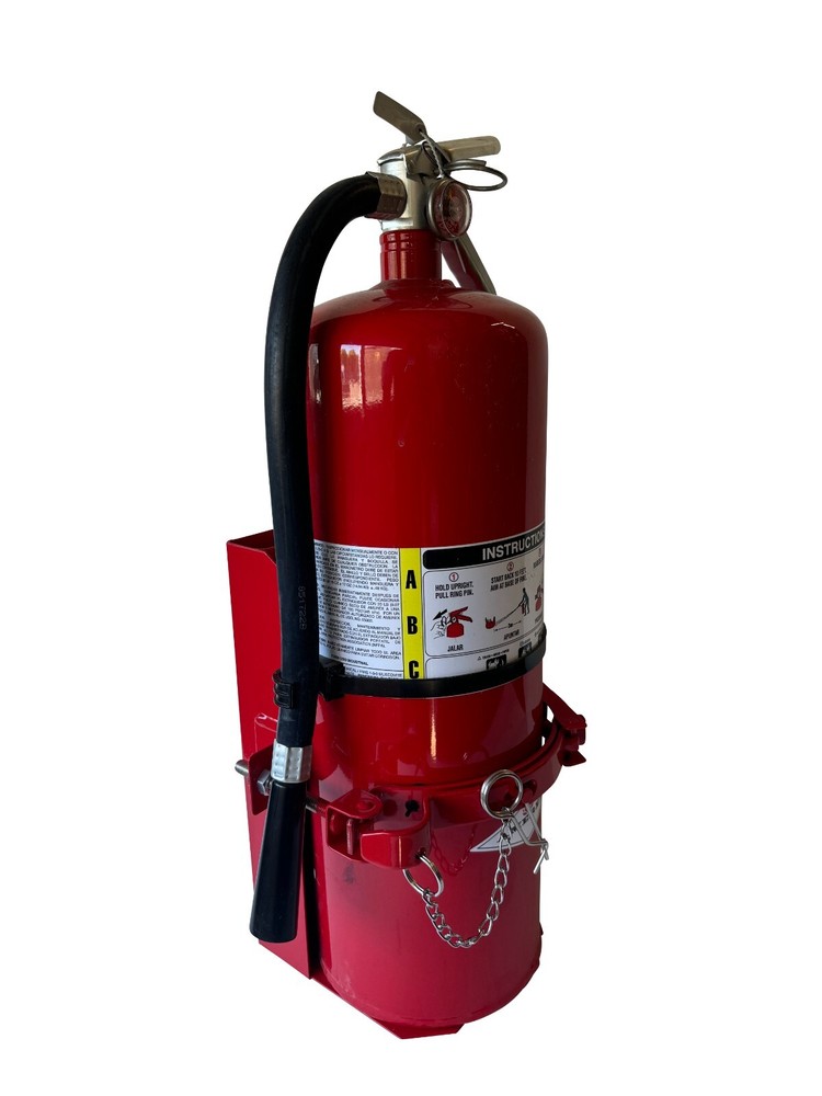 20 LB Fire Extinguisher Bracket Universal for AMEREX 810 RED