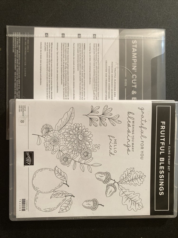 stampin up fruitful blessings