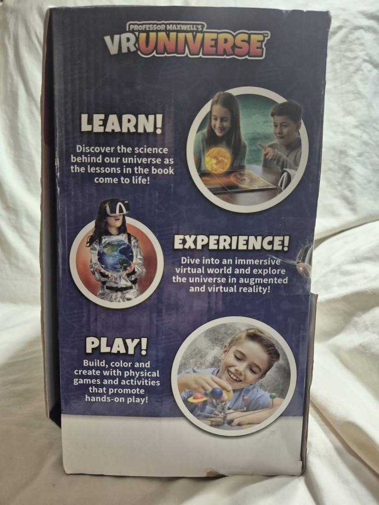 Professor Maxwell's Virtual Reality Universe Exploration Interactive Science Lab