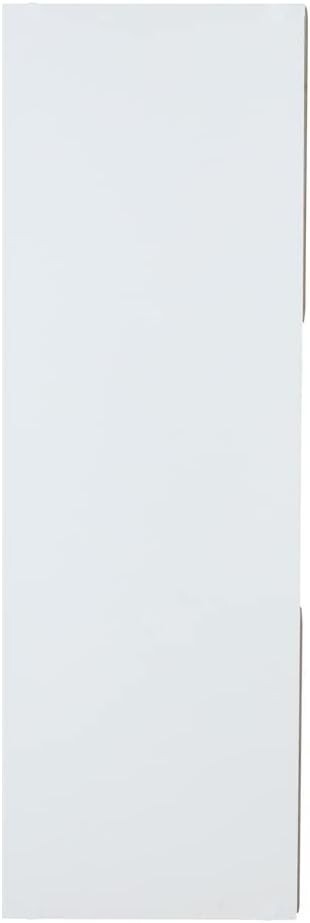 Basics Storage Cube Shelf Organizer, 9 Cubes, White