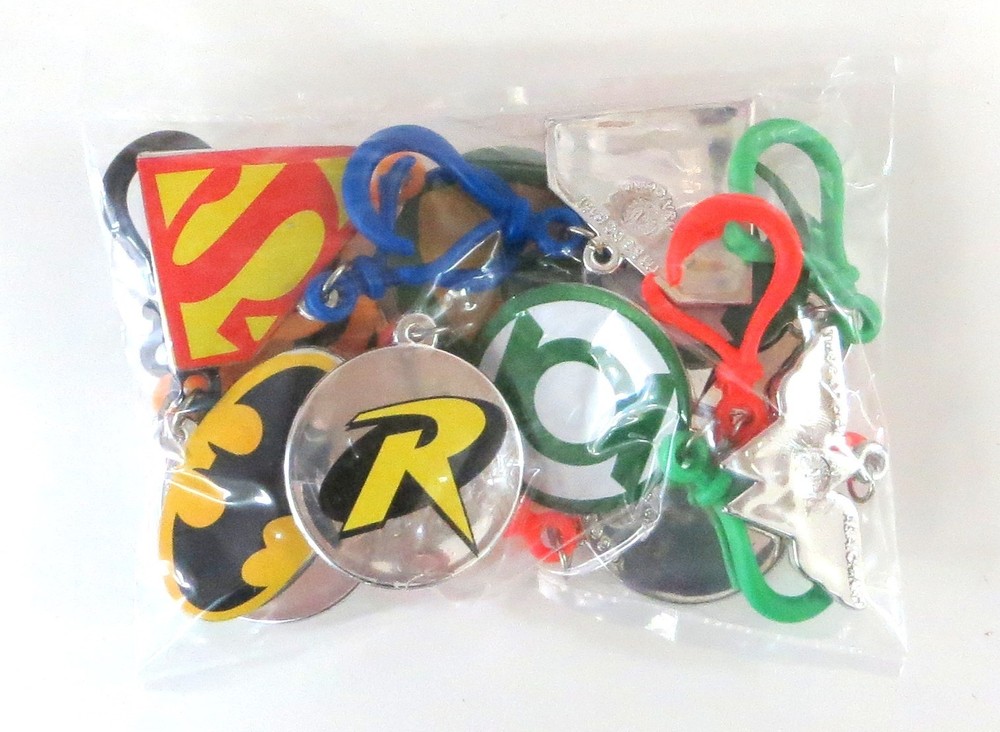 One Dozen DC Comic Logo Clips (12)
