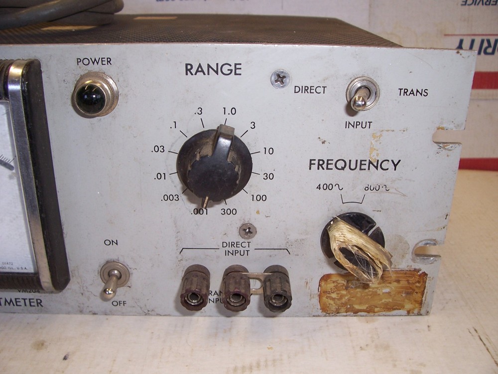 Phase Angle Voltmeter VM-204 S-383 North Atlantic Industries