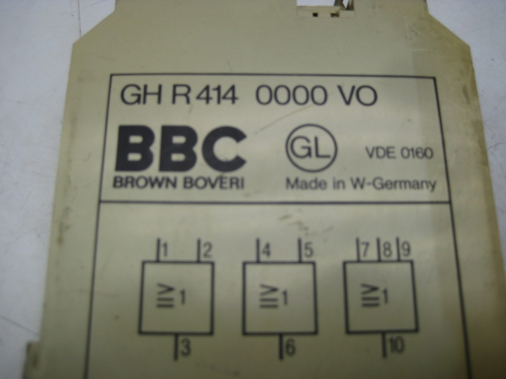 BROWN BOVERI GHR4140000V0 MODULE UNMP