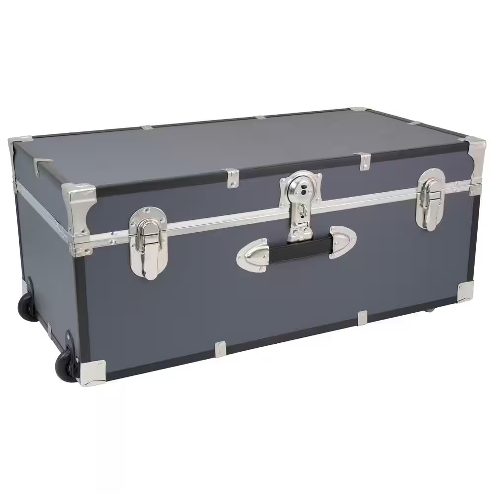 Seward Explorer 30 In. Trunk with Wheels & Lock, Gray