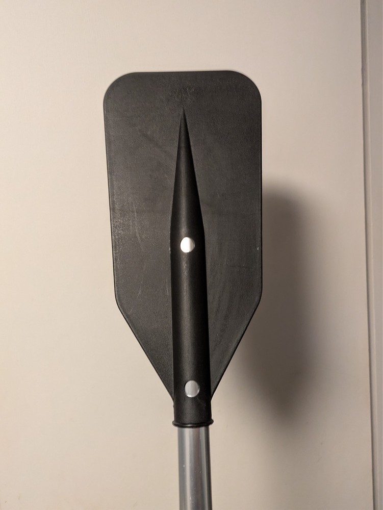 Aluminum kayak paddle 3 piece