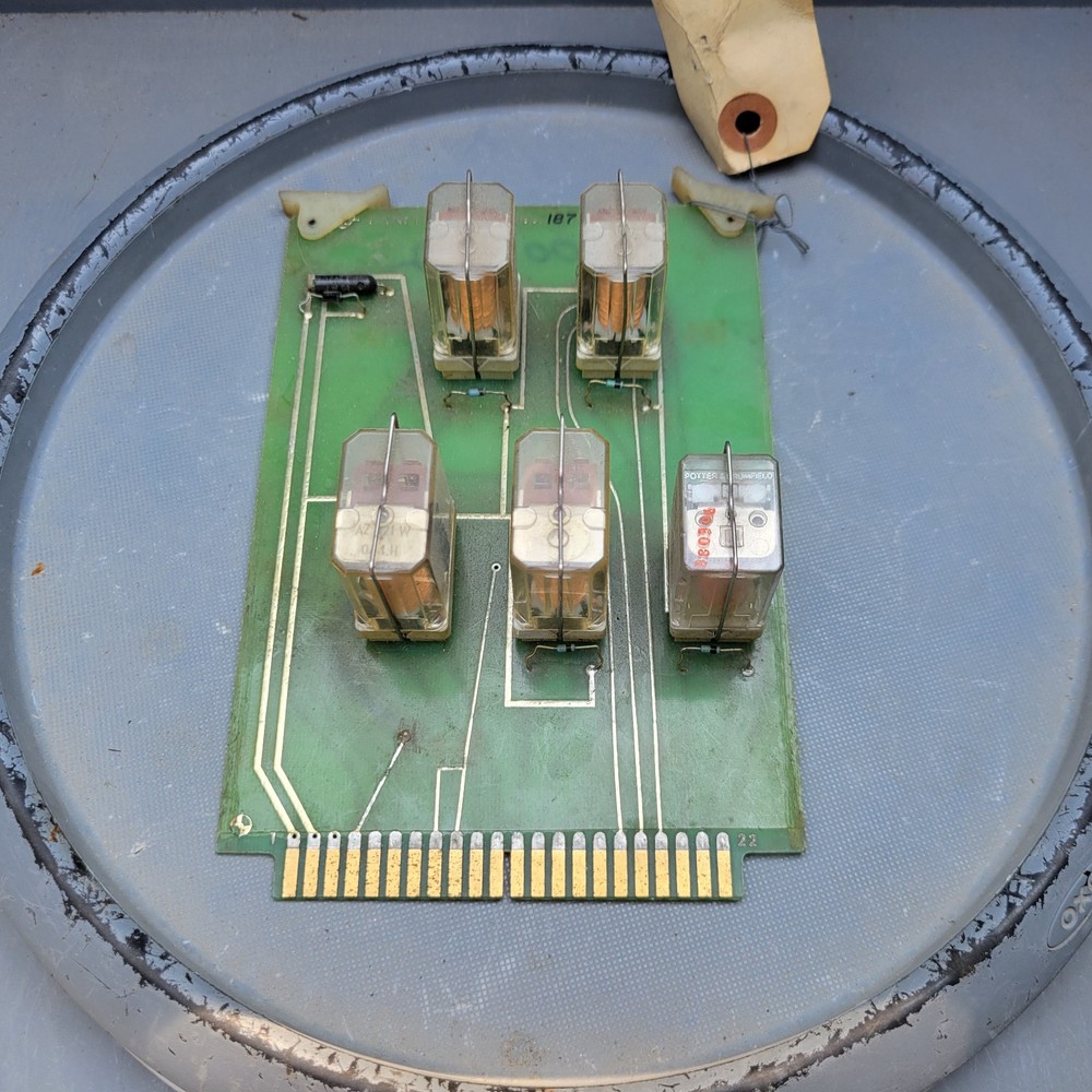 Lancer Control Board Model 383-5, Series 187, 002012