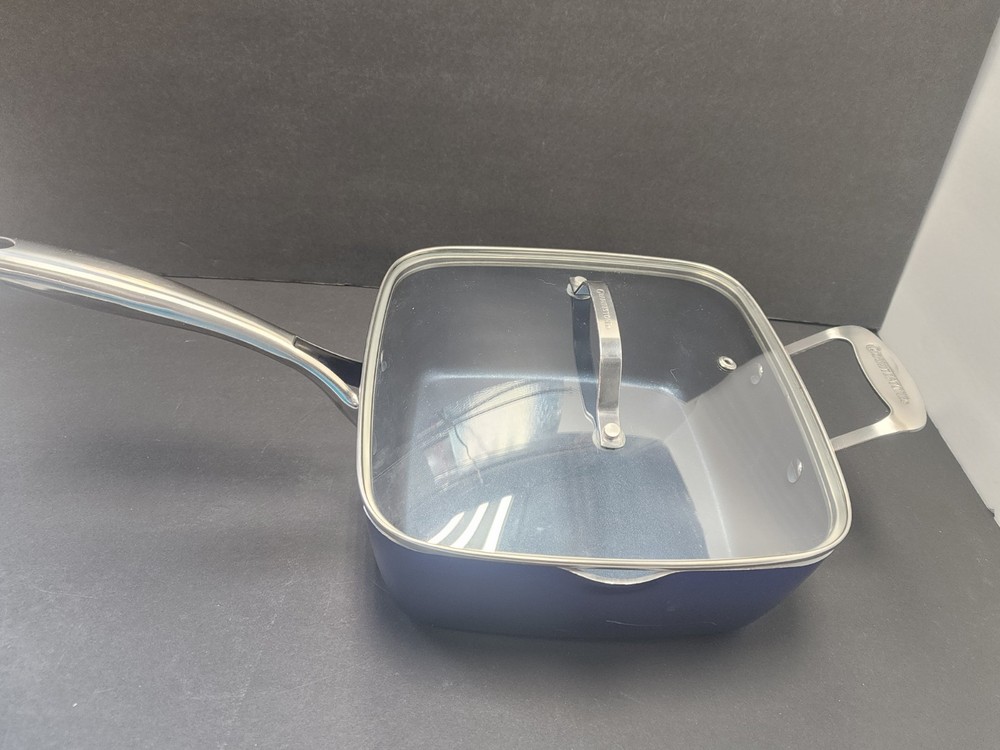 Granitestone Blue 15 Piece Nonstick Cookware and Bakeware Set