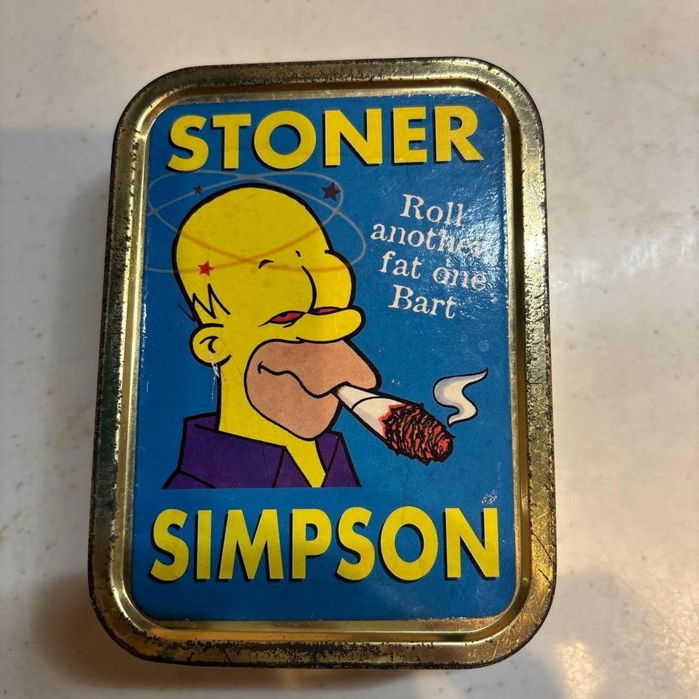 Homer Simpson Can, Vintage, 1990s