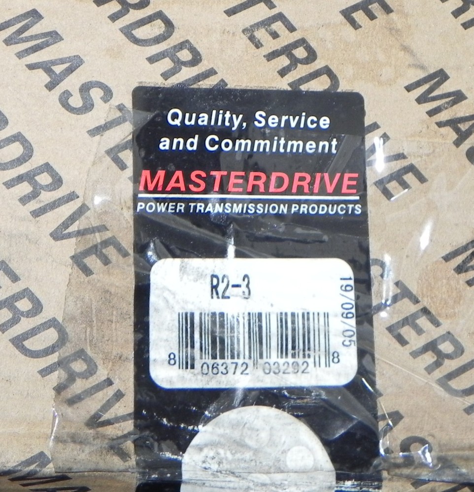 MasterDrive R2-3 Double Split Tapered Bushing, 3" Bore