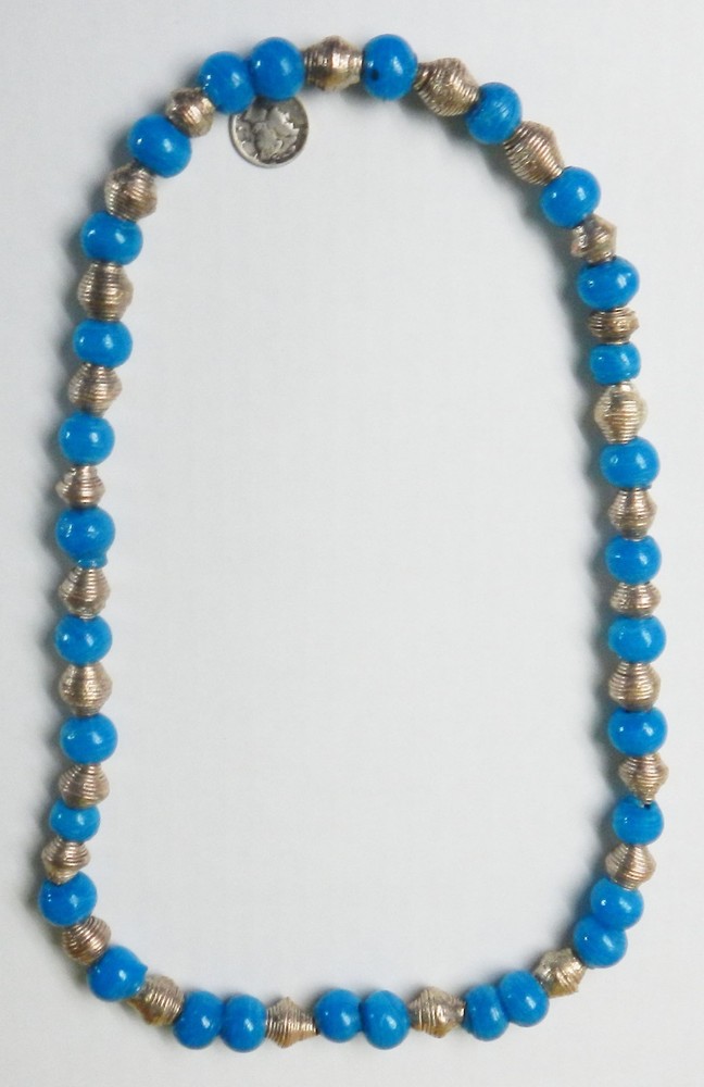 Aegean Blue Beads Necklace