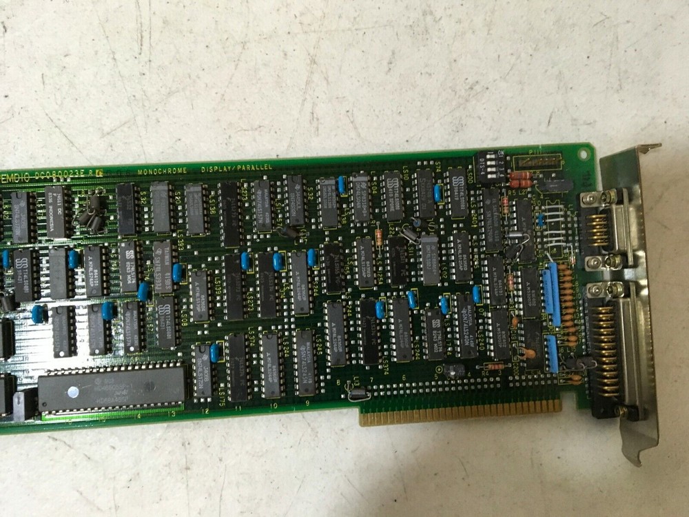 Vintage WEMDIO MONOCHROME DISPLAY/PARALLEL DC080023E
