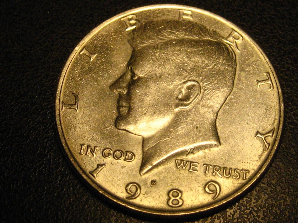 1989-D Kennedy Head Half Dollar BU