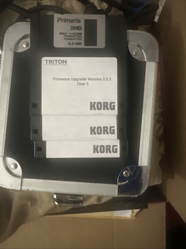 KORG TRITON/PRO/PROX System Version 2.5.3 Upgrade Disk Set