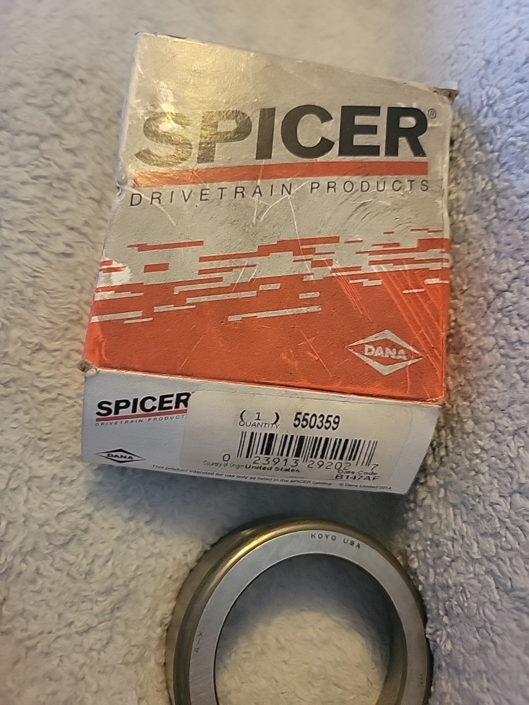 Dana Spicer 550359 Bearing Cup