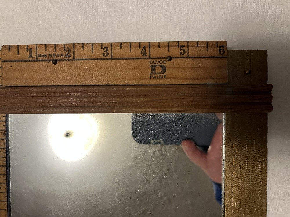 Arts And Crafts Decor Mirror 21x8