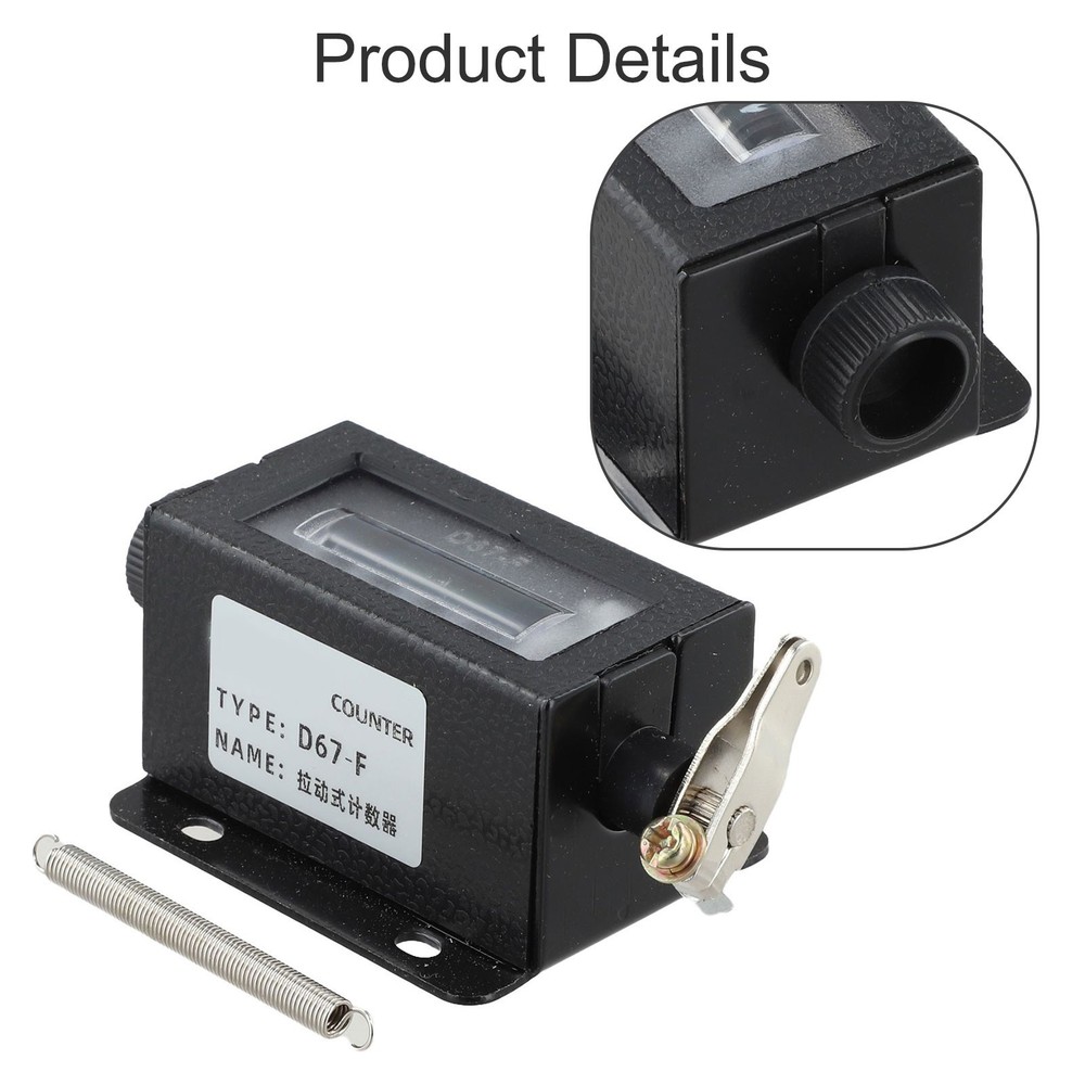 5 Digit Industrial Mechanical Pull Counter for Press and Printing Press