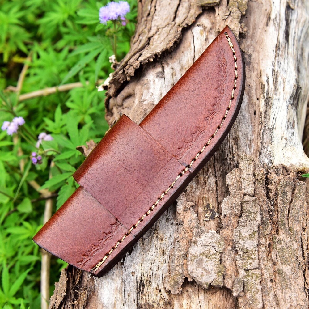 Leather Knife sheath Vertical X351