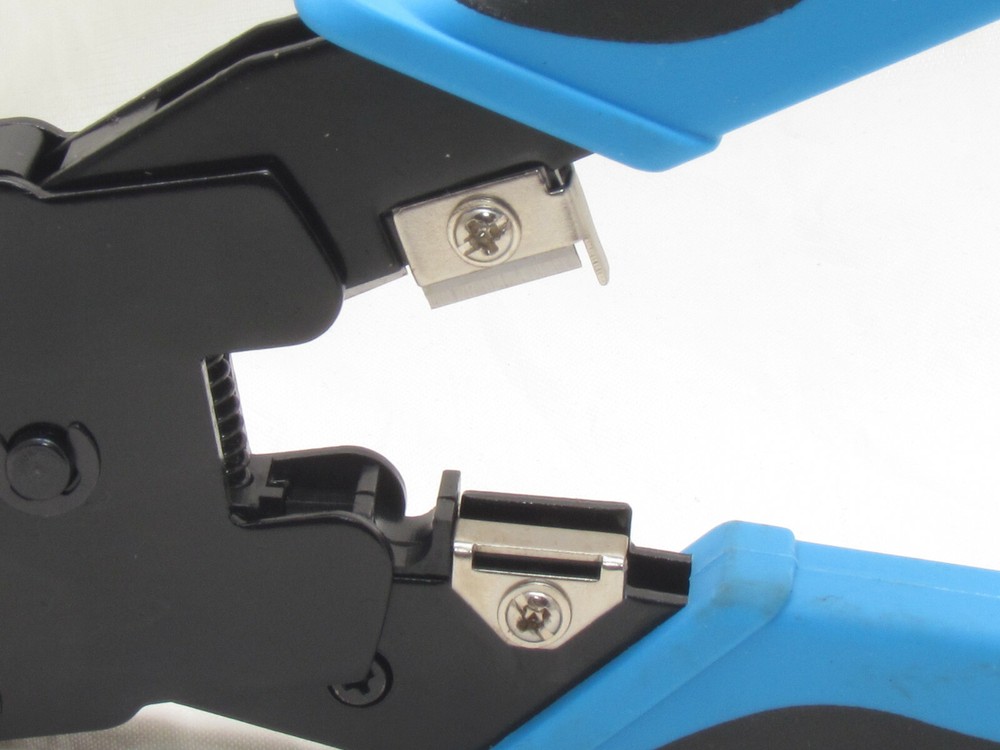 Network Cable Punch Down Tool Kit Tester Crimper Cutter Pliers Screwdrivers Case