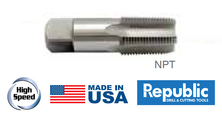 1/16" x 6" NPT HS Pipe Tap 125-20004