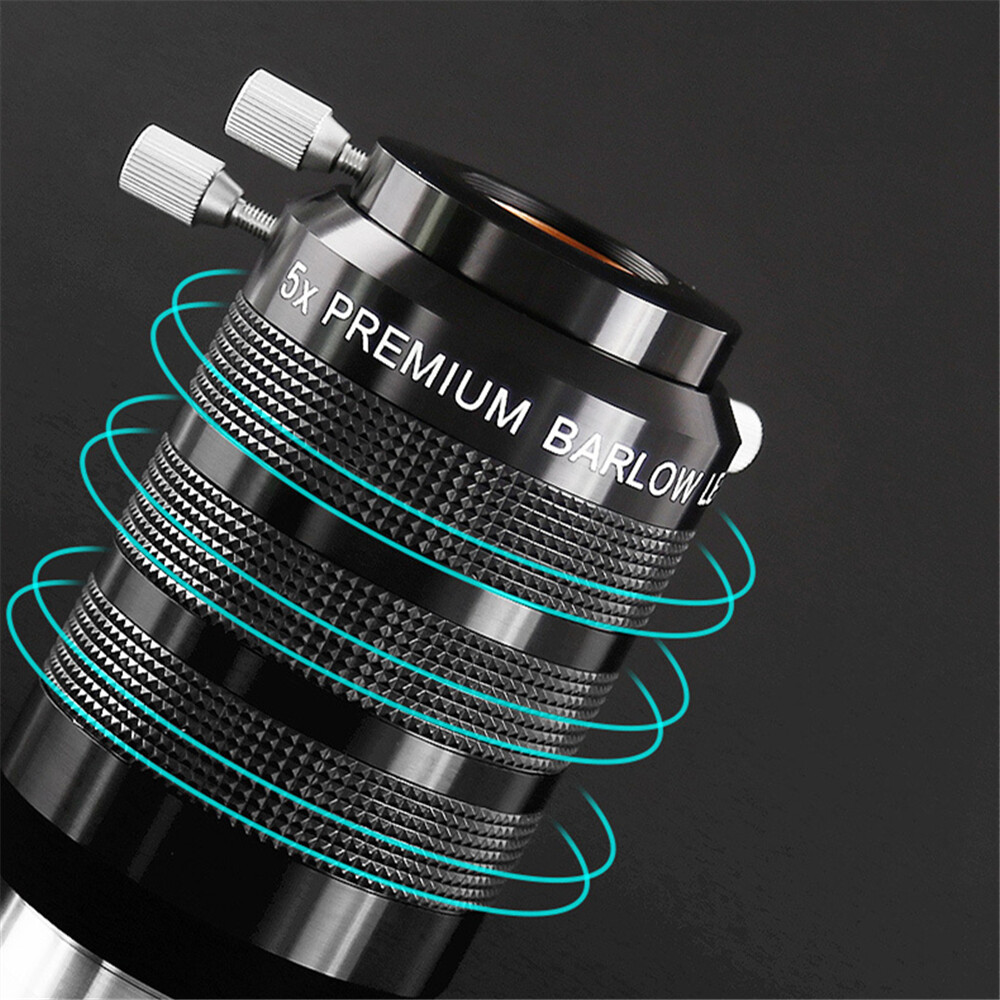 2'' 2X Apochromatic Astronomical Telescope Barlow Lens with 1.25'' Adapter