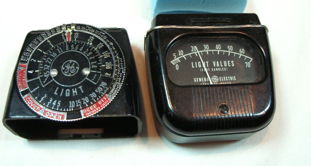Light Meter GE General Electric Exposure Model 8DW58Y4 - TESTED
