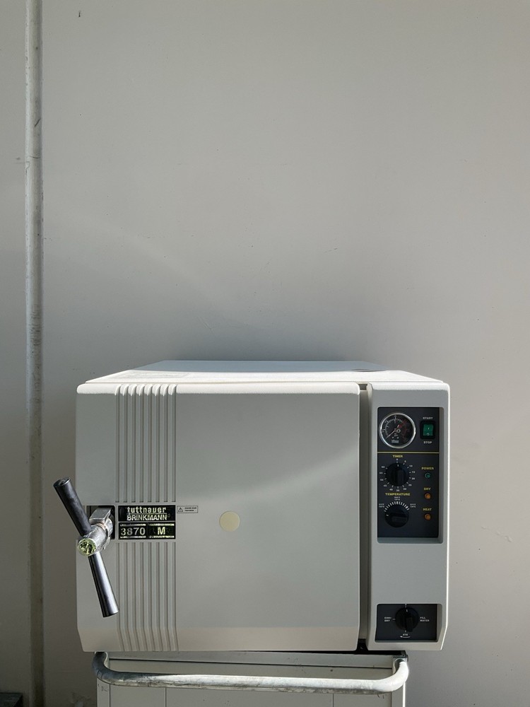 Tuttnauer 3870M Manual Autoclave Sterilizer Tested