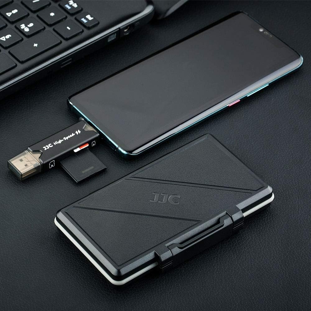 Secure Memory Card Holder with Water-Resistant Seal