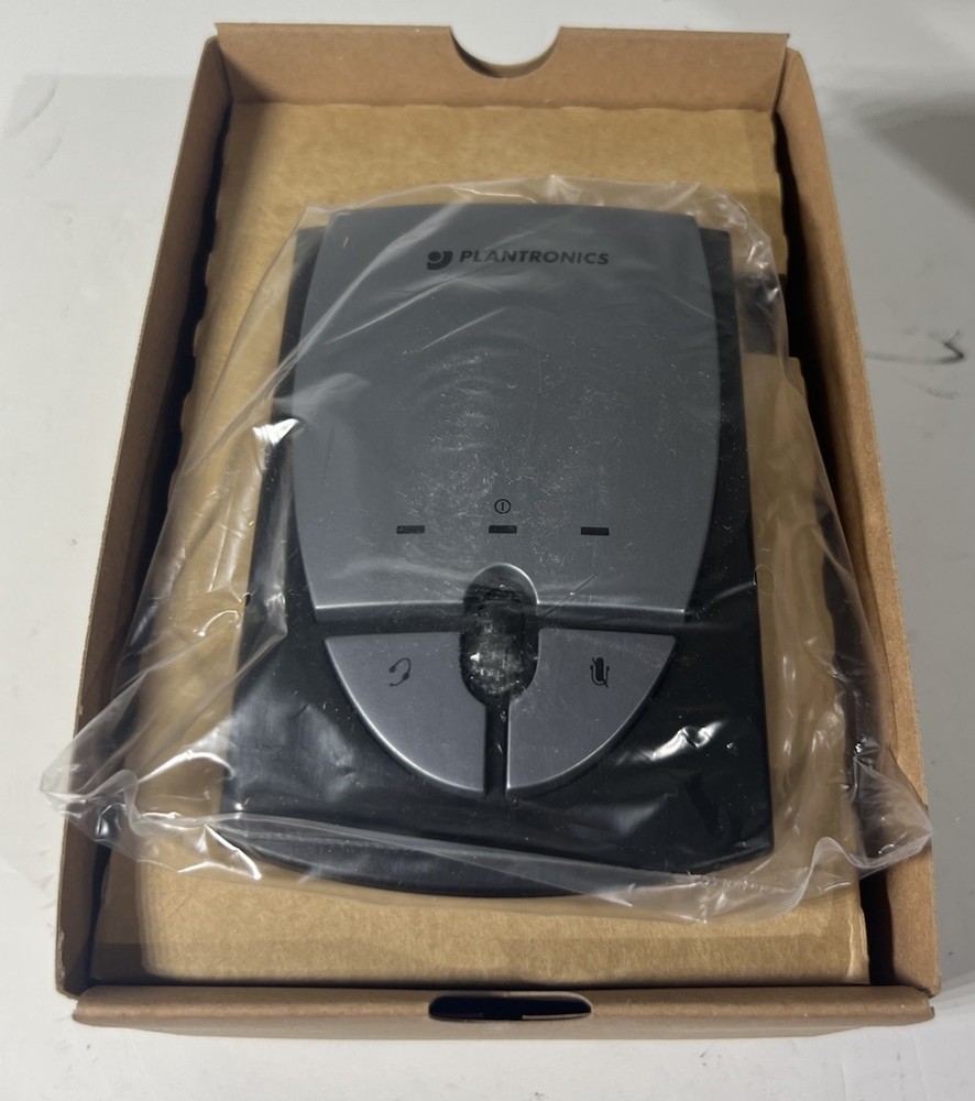 Plantronics S12 Corded Office Headset System Hands Free *READ*